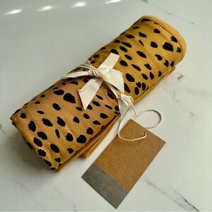 NWT Kyte BABY Marigold Cheetah Swaddling Blanket